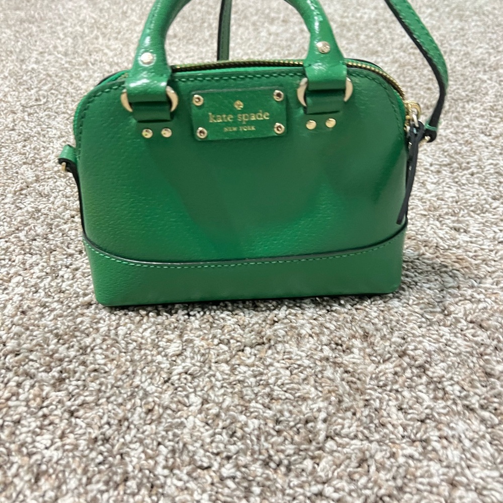 Kate Spade Vibrant Green Mini Bag